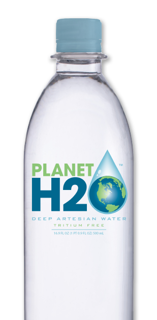 Planet H2O is premium bottled water sourced from one of the deepest freshwater aquifers on the planet